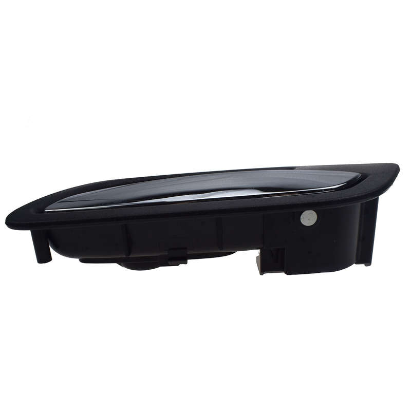 Black & Chrome Rear Inside Interior Door Handle Right Passenger RH for Chevy GMC