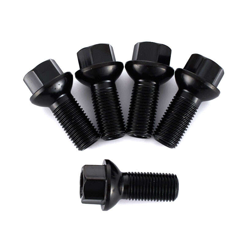 5Pcs Wheel Lug Bolt nuts 0009908307 For Mercedes Benz C250 C300 CLS63 E280 E500