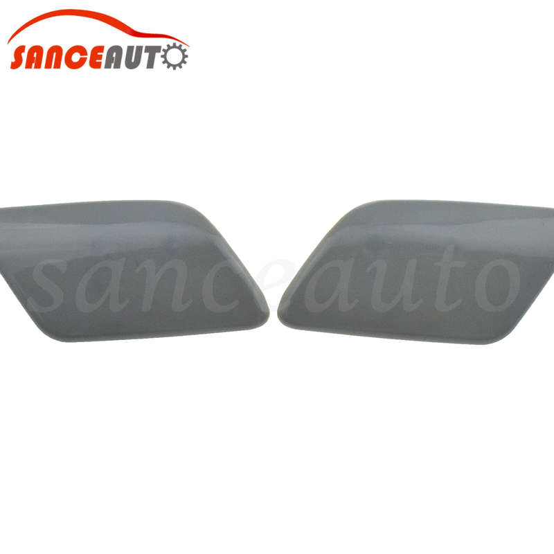 Pair For HONDA ACCORD VII 03-07 Front Headlight Washer Nozzle Cover 76882SEAS01