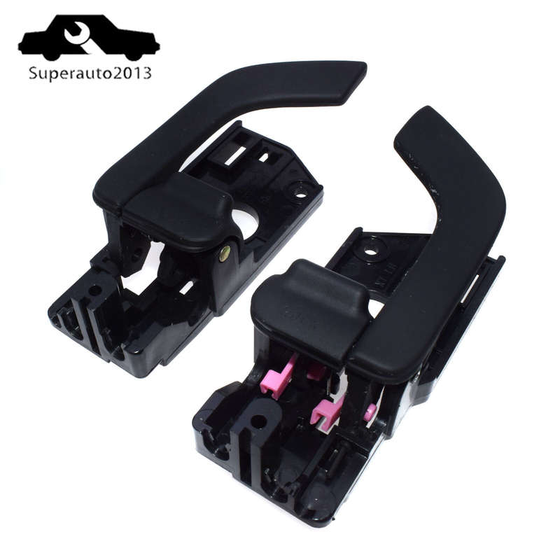 Pair Front Left & Right Side Interior Door Handle For Hyundai Tiburon 03-08 New