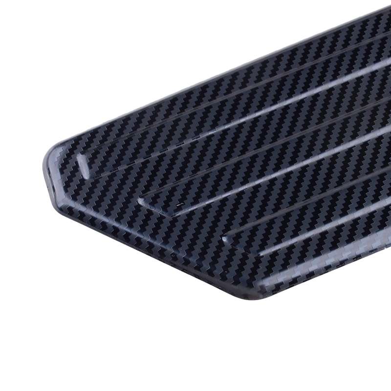 Carbon Fiber Stainless Steel Foot Rest Pedal Cover Fit For Honda CRV CR-V 17-24