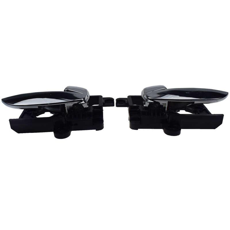 2pcs Left Right Interior Door Handle For 2007-2010 Hyundai Elantra Sedan Chrome