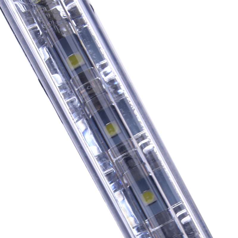 2x Universal Daytime Running Light White LED Light Low Power DRL Fog Driving