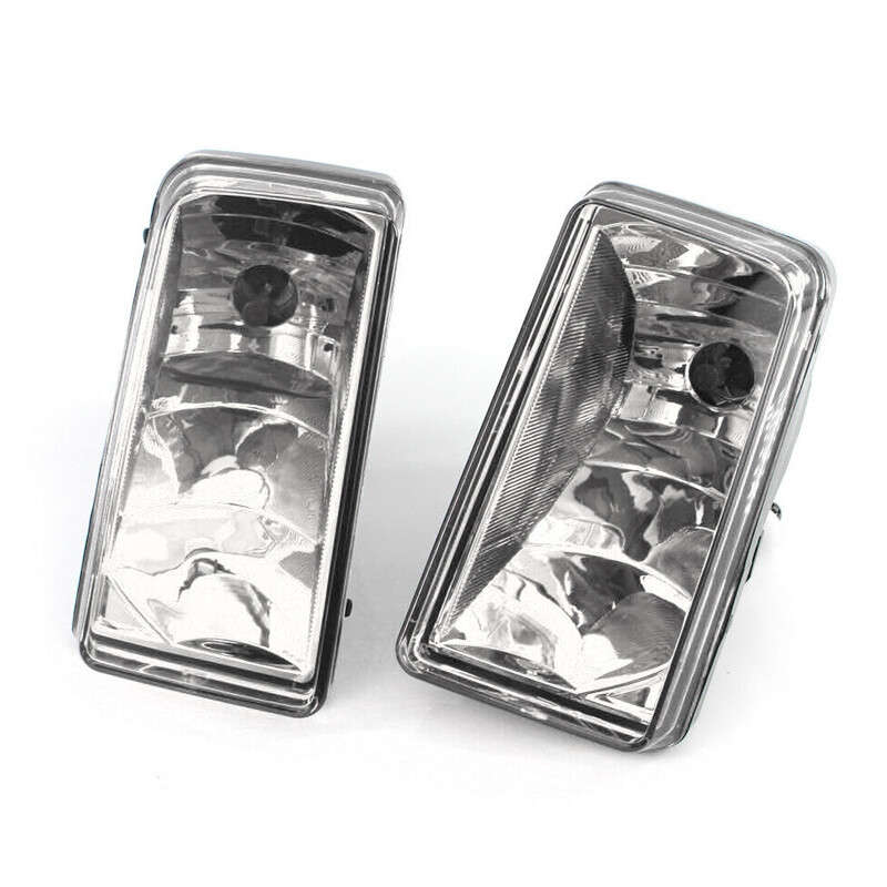 2Pcs Clear Lens Fog Light Lamp Fit for Chevrolet Silverado Suburban Tahoe
