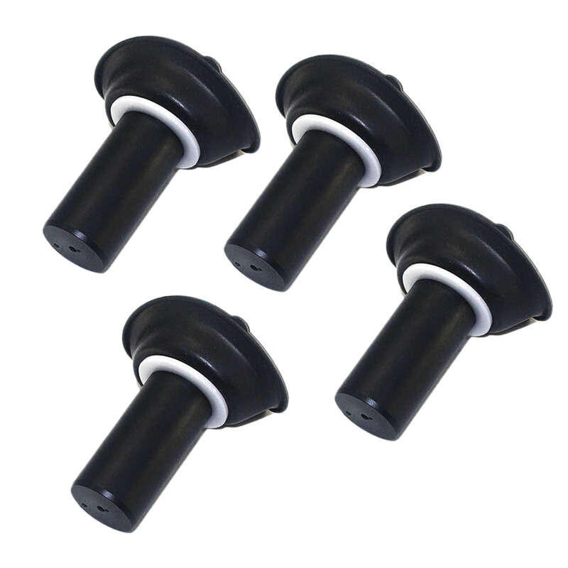 4pcs Fit For Yamaha Vmax 1200 VMX1200 Carburetor Plunger Diaphragm Vacuum