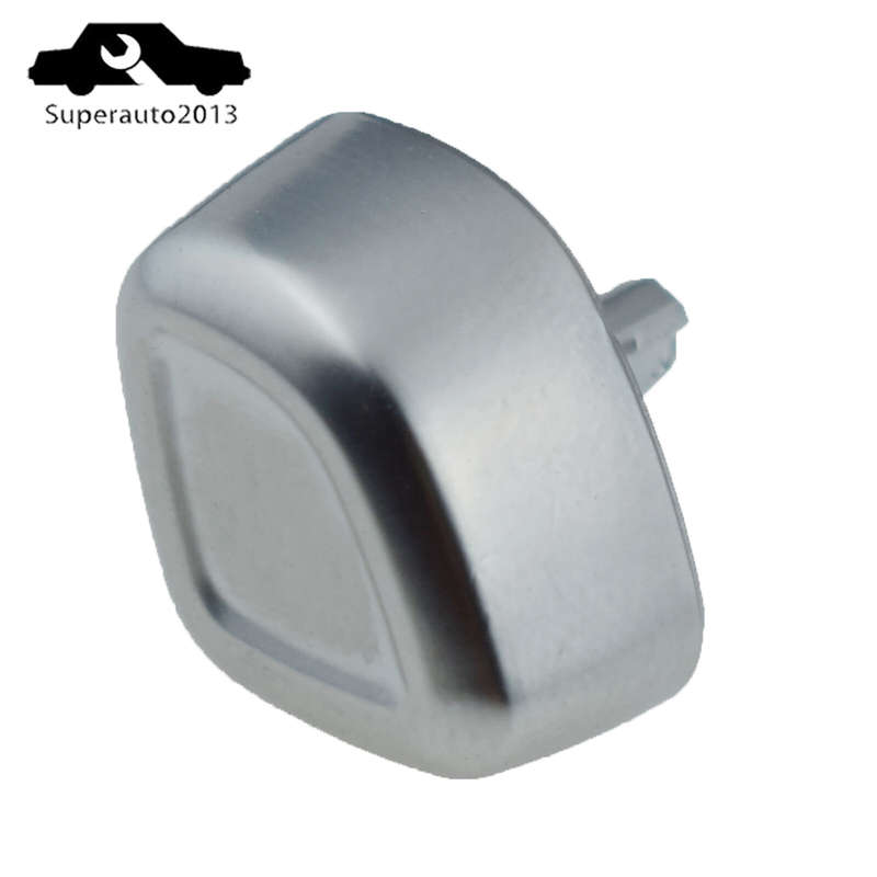 Left Seat Headrest Adjust Switch Button Cover Silver For Benz W212 W166 W292 New