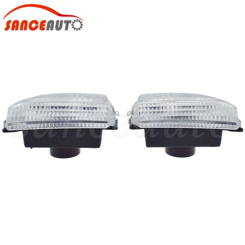 Pair Rearview Mirror Light Turn Signal Lamp For Mercedes Sprinter 907/910 18-23
