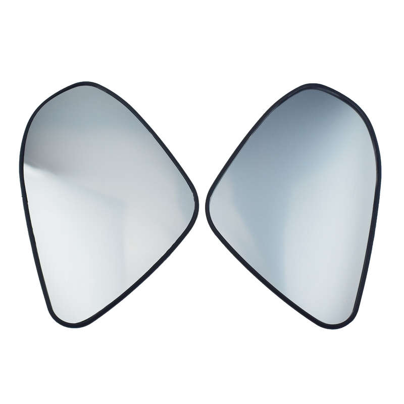 2X Driver & Passenger Side Mirror Glass W/Heated For Toyota Corolla 2014-19 New