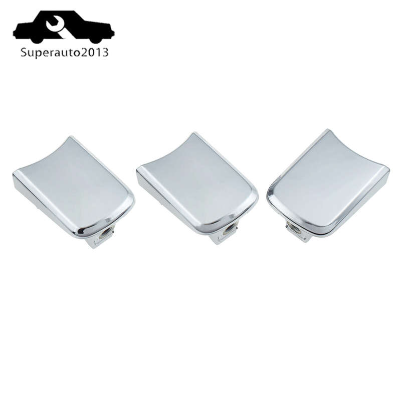 Outside Front Rear LH RH Door Handle Cover Cap Chrome For NISSAN 2008-13 X-Trail