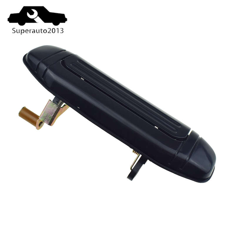 New Black Rear Left Outside Door Handle For 1992-2000 Mitsubishi Montero Pajero