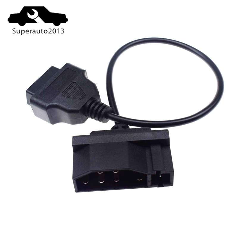 For Ford 7 A 16 Pines Obd1 A Obd2 New Conector Cable Adaptador Para