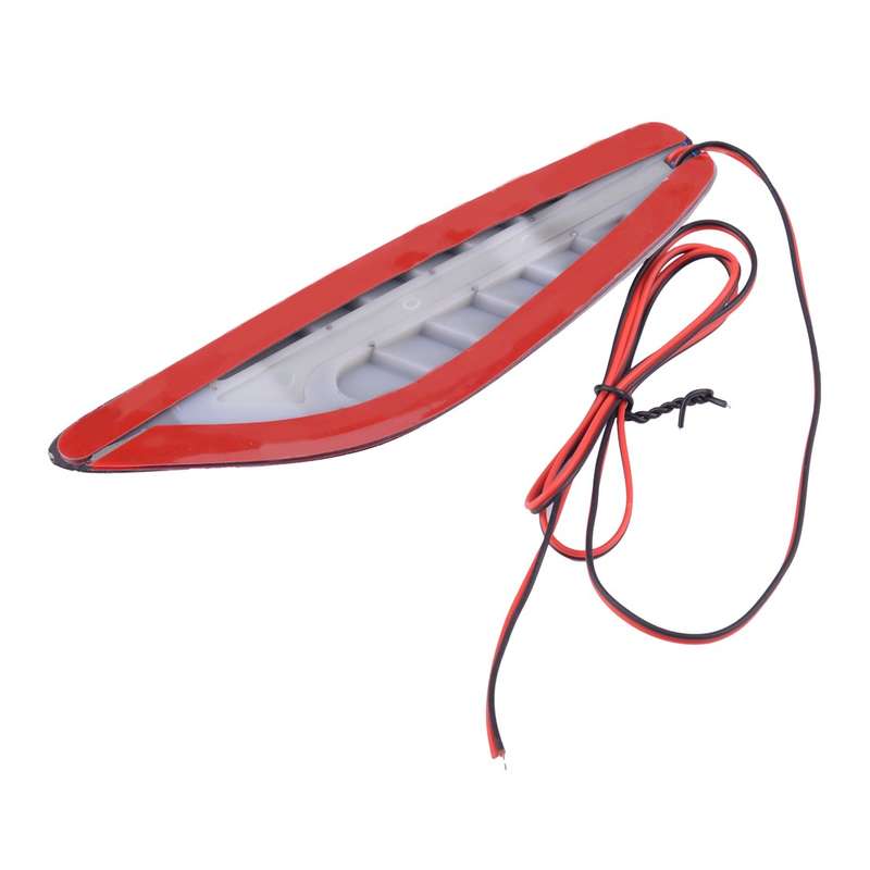 Universal Car Fender LED Side Marker Light Turn Signal Lamps Indicator Blue