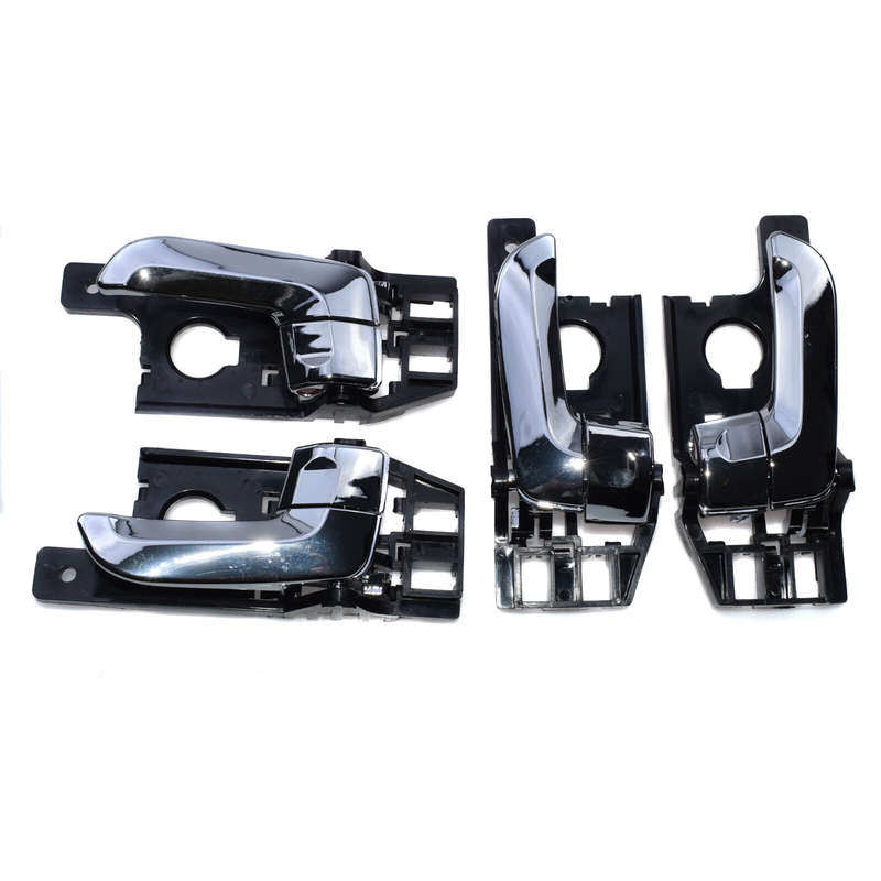 4PCS Left & Right Side Interior Door Handle Chrome For Kia Sportage 2005-10 New
