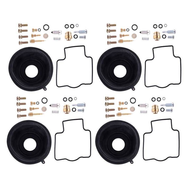 4Set Carburetor Repair Kit Fit For Kawasaki Ninja ZX-9R GPZ900R ZX900 1994-03 qw