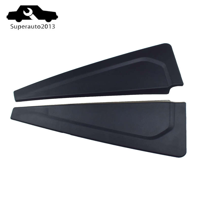 Pair Exterior Rear Left & Right Side Trim Molding Black For Chevrolet Aveo New