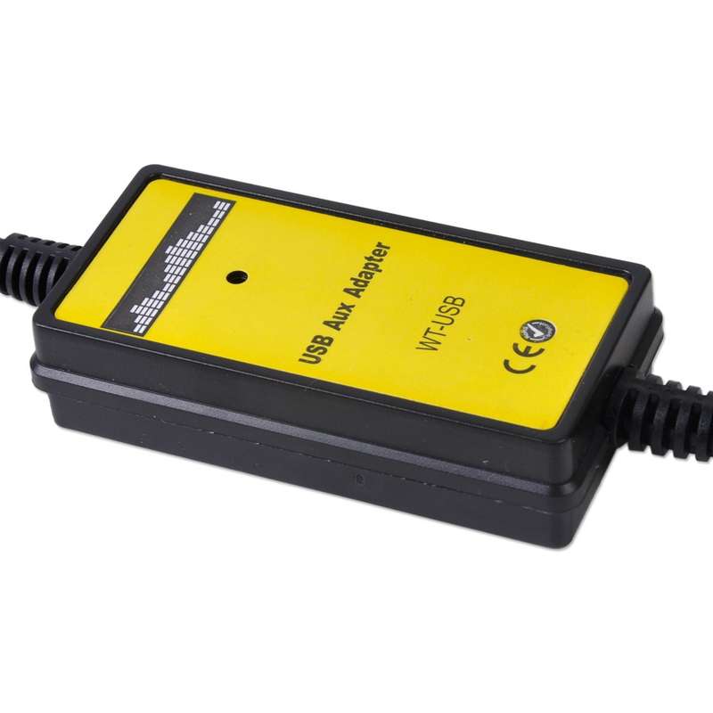 AUX Input MP3 Interface Adapter Changer USB Cable + Reader Fit for Honda Accord