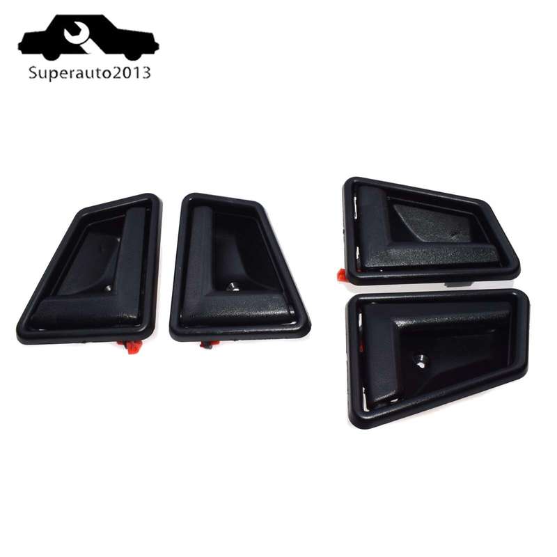 New 4PCS Front Rear Left Right Side Interior Door Handles For Suzuki Sidekick