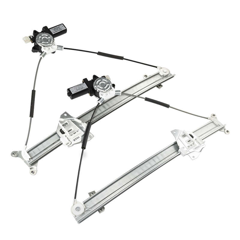 2X MR135166 For Mitsubishi Montero 3.0 Front LH+RH Power Window Lift Regulator