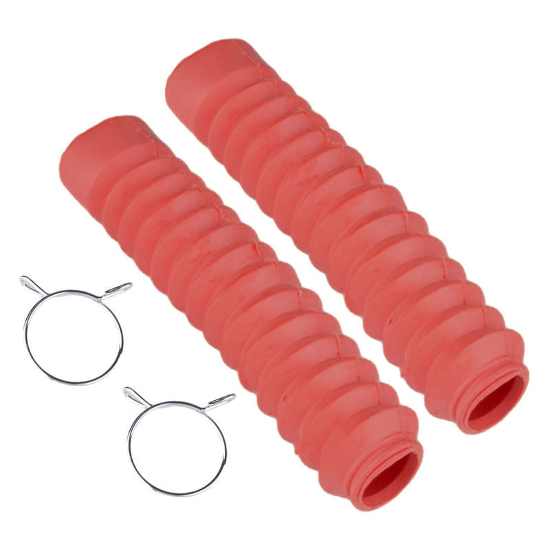 1pair Front Fork Shock Absorber Dust Cover Boot Sleeve for Motorcycle Dirt Bike