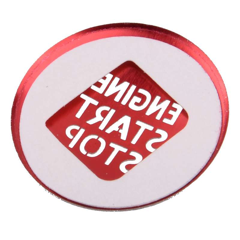 Engine Start Stop Push Button Switch Cover Trim Fit for Toyota Tacoma 2016-2020