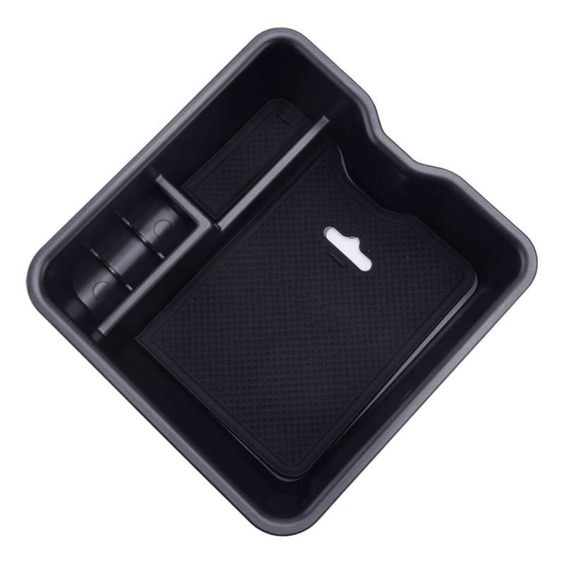 Black Fit For Land Rover Range Rover Sport Center Console Armrest Storage Box~