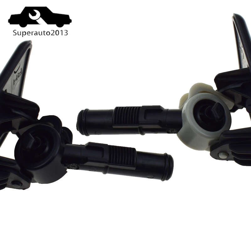 Pair Left Right Side Headlight Washer Nozzle Cap Fit For Hyundai i40 2011-2014