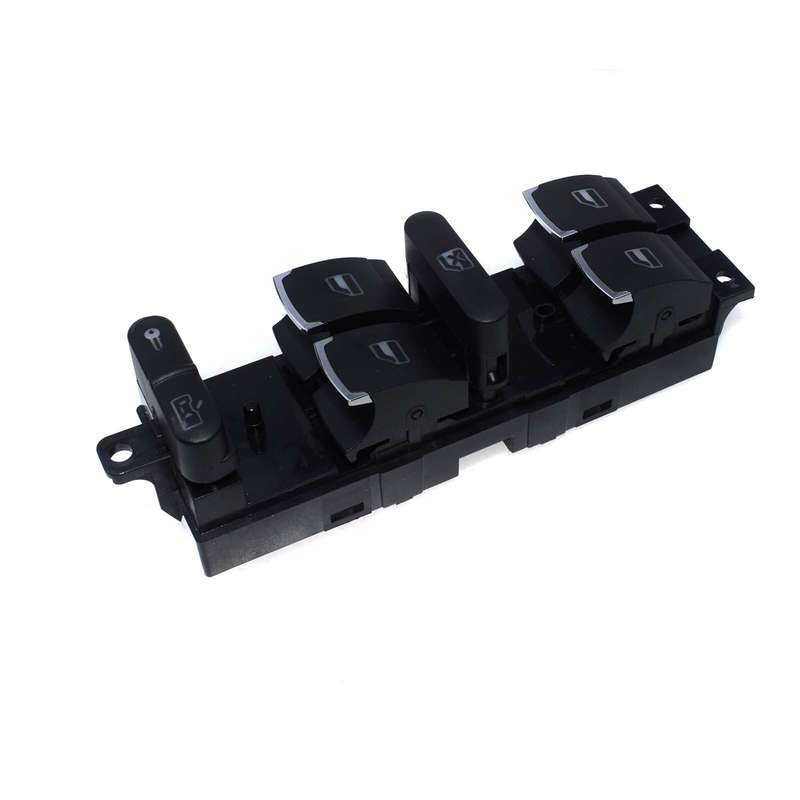 Chrome Electric Power Window Switch For VW Golf MK5 Passat B6 Caddy 3BD959857