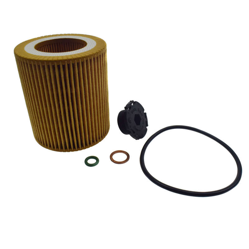 Filter Element w/Oil Drain Plug & Bolt 11137605018 For BMW 328i 320i 428i 528i