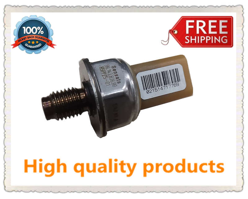 Fuel Rail Pressure Sensor New 9814383880 85PP75-01 85PP75 01 85PP7501