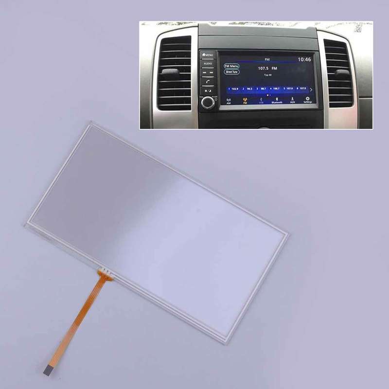 7 Inch Navigation GPS Radio Touch Screen Glass Digitizer Fit for Nissan Frontier