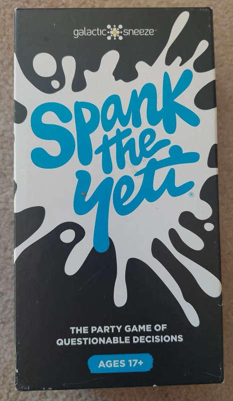 Spank The Yeti: The Party Game of Questionable Decisions (Adult Party Game)