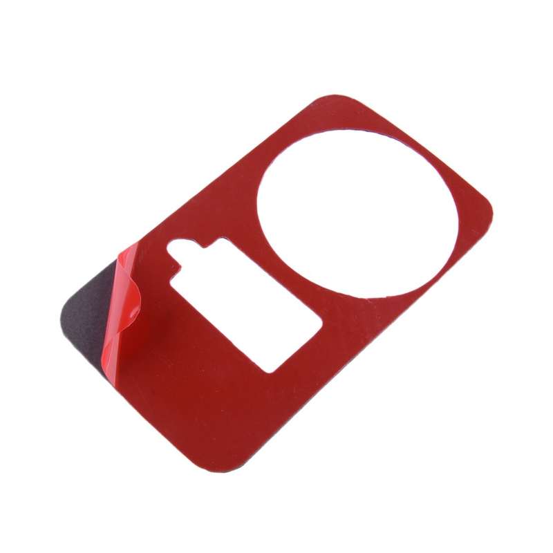 Red Carbon Fiber Headlight Switch Button Cover Fit for Ford Mustang 2005-2009