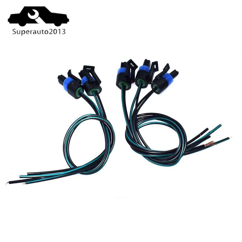 5PCS For GM LT1 LS1 Transmission VSS Speed Sensor Connector Wiring Pigtail PT169