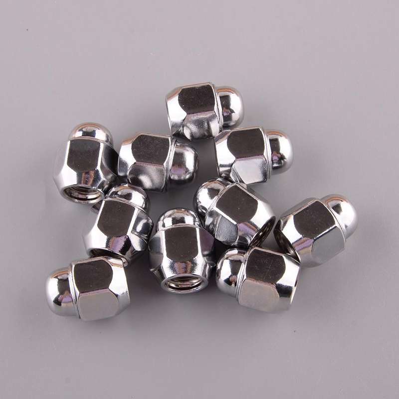 10Pcs Wheel Lug Nut Fit For Hyundai Accent Azera Elantra Santa Fe Tucson Kia