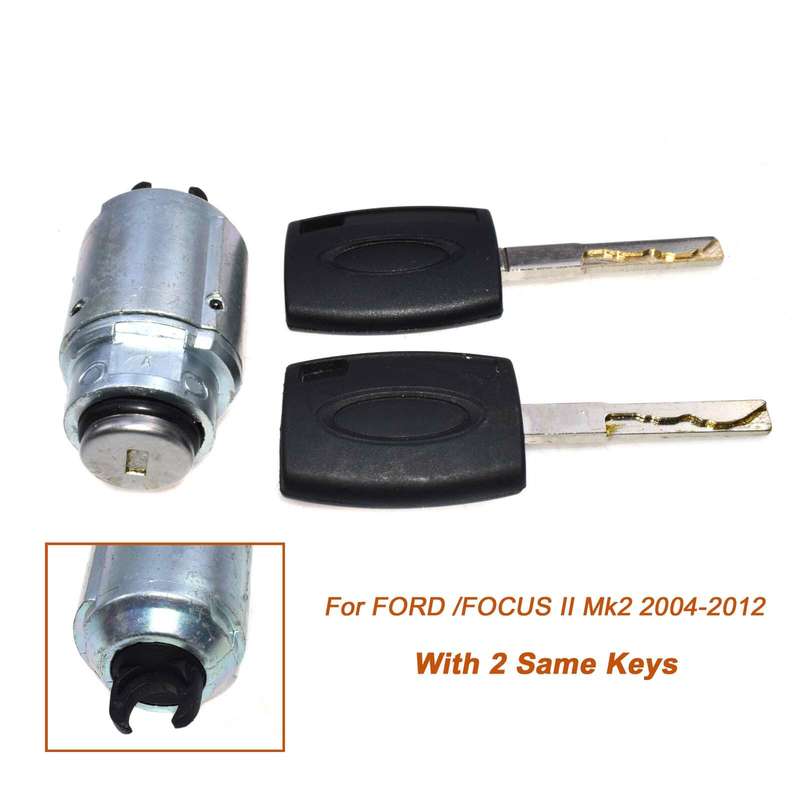 Front Bonnet Hood Release Lock Repair Kit Latch W/ 2 Keys For Ford Focus MK2