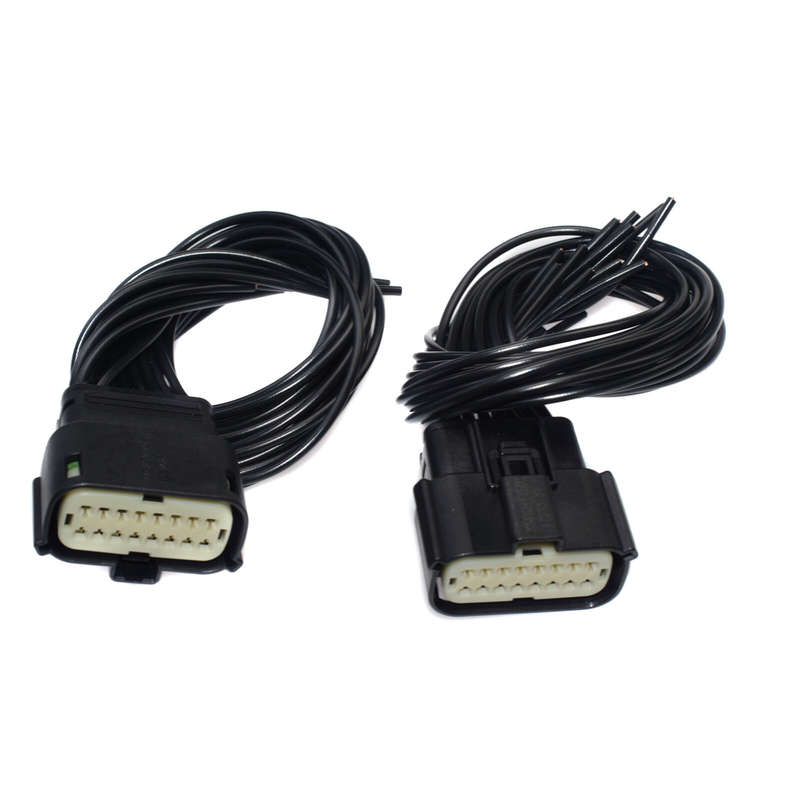 2X Headlight Connector Pigtail For 2014-18 Jeep Grand Cherokee Xenon SRT HID LED