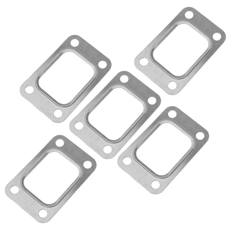 5Pcs Stainless Steel Turbo Flange Fitting Gasket for T25/T28/GT25/G