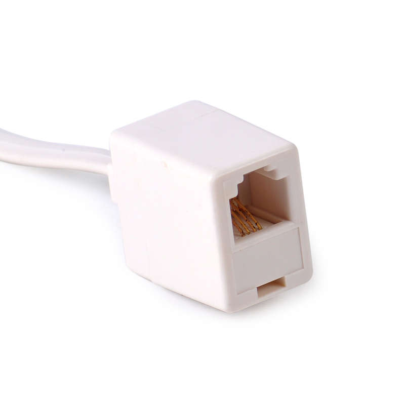 Telephone RJ11 6P4C Female To Ethernet RJ45 8P8C Male Adapter Converter