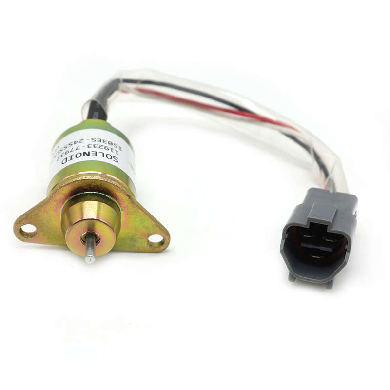 Fuel Shutoff Solenoid 119233-77932 For Yanmar Engine 3TNV88 3TNE84 4TNE88 4TNE84
