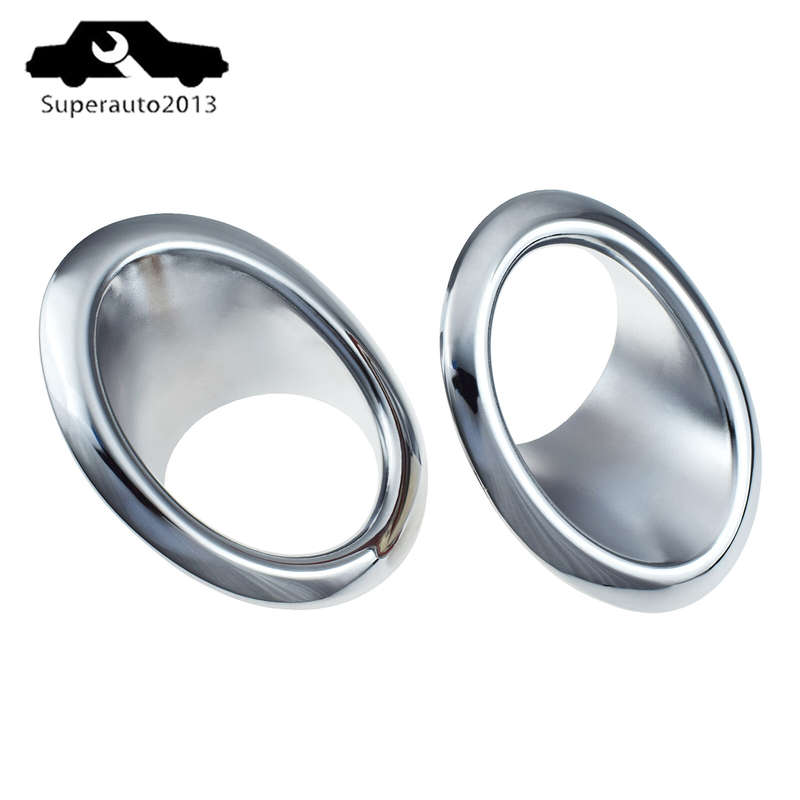 For Nissan X-TRAIL XTRAIL T31 2011-12 2PCS Left Right Front Fog Light Lamp Cover