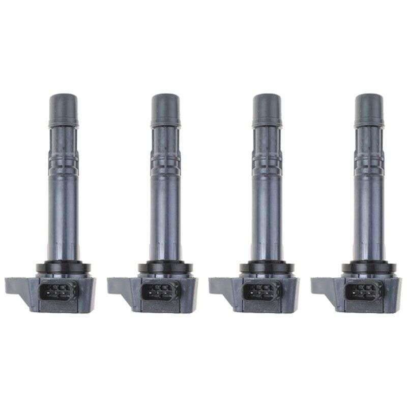 4PCS Quality Ignition Coil 30520-PGK-A01 Fits For Acura EL/ Honda Civic 1.7L