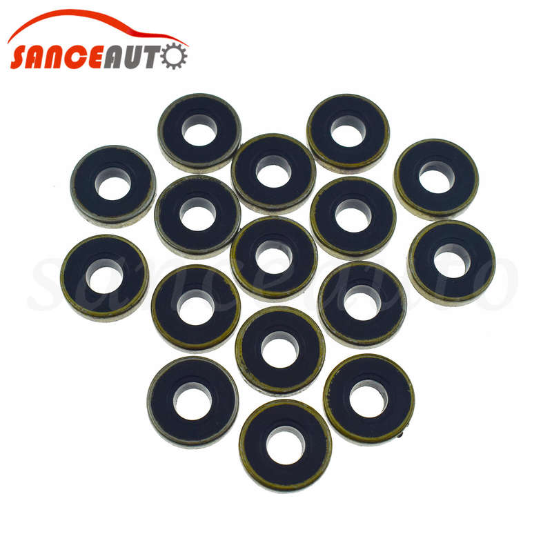 16PCS Engine Valve Cover Bolt O-Rings Grommets for Lexus GS400 LS430 22551028368