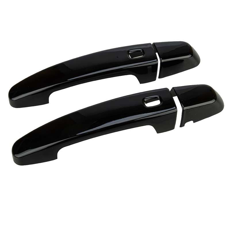 Glossy Black Door Handle Cover Trim Frame Fit for Chevrolet Camaro 16-22