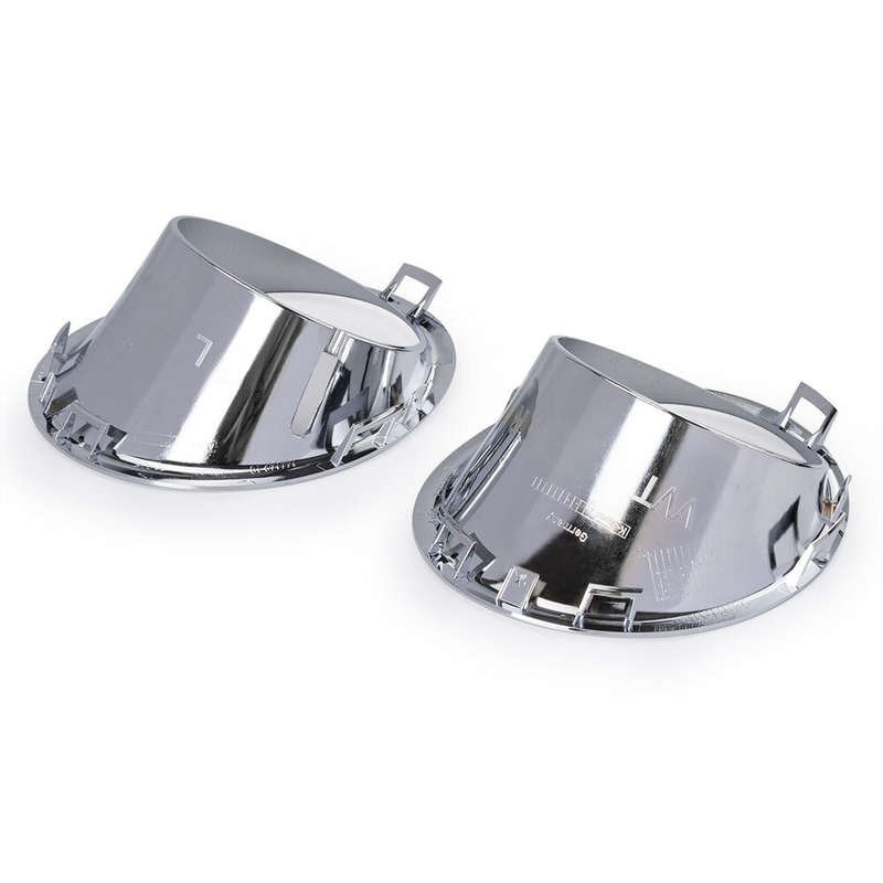 2X Fog Light Lamp Trim Ring Cover 51112753661 51112753662 For BMW Mini Cooper