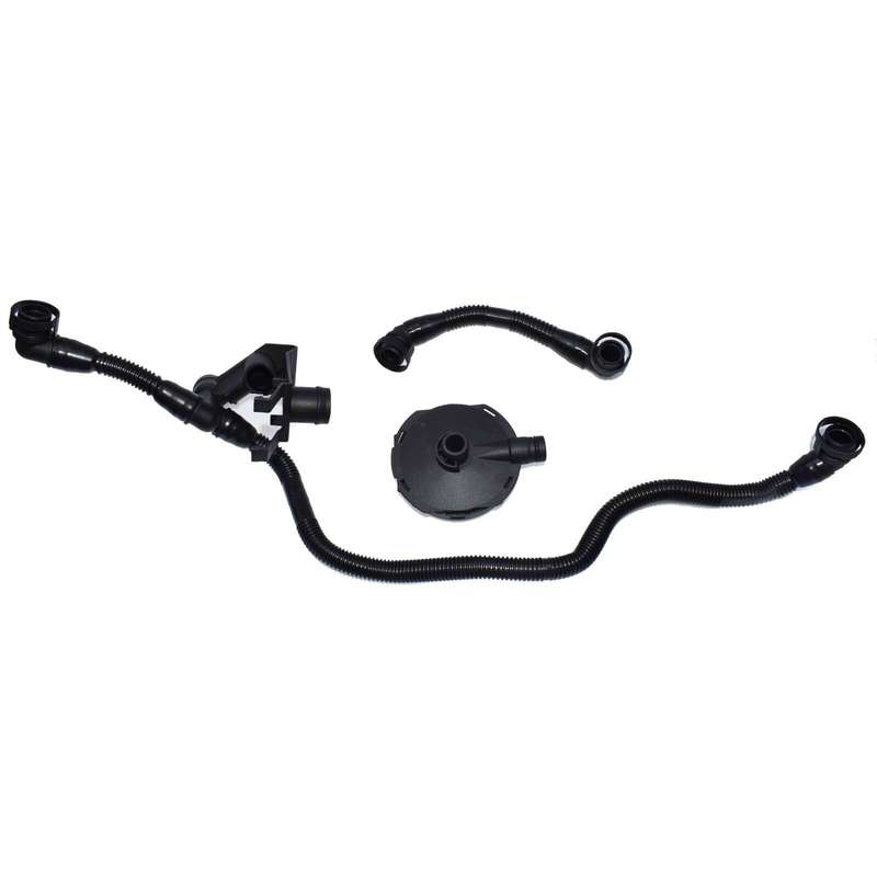 3PCS PCV Breather Hoses & Valve For AUDI A4 A6 A8 3.0 V6 06C103217H, 06C103235A