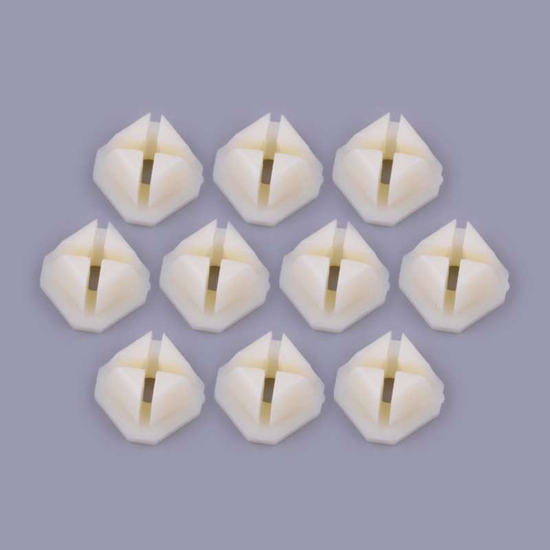 25pcs Nylon Clips Trim Screw Nuts Retainer 3893980 fit for GM 5/16" Square Hole