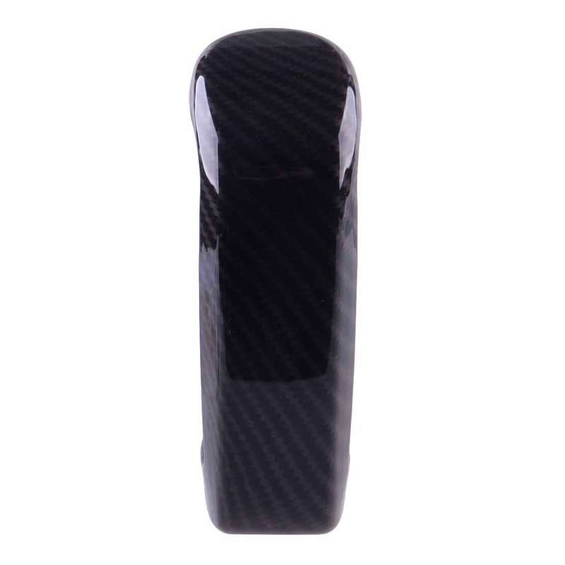 Carbon Fiber Style Gear Shift Knob Cover Trim Fit For Toyota Tundra 2014 to 2021
