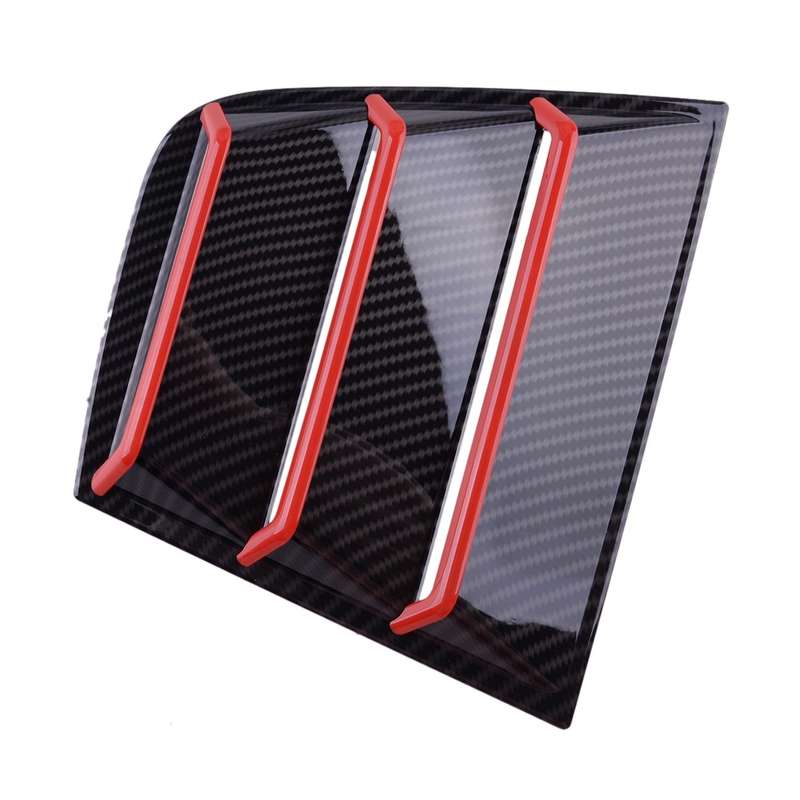 Fit for 2011-2021 Dodge Charger Side Window Louvers Scoop Cover Vent 2x