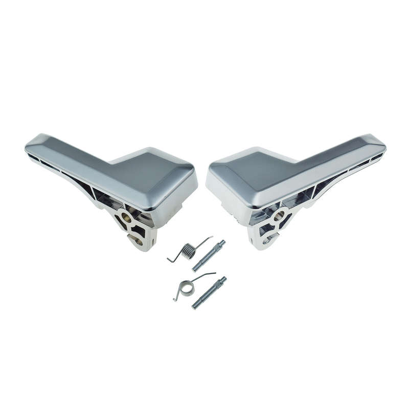 2PCS Left & Right Interior Door Handle Chrome For 2007-11 Ford Edge Lincoln MKX