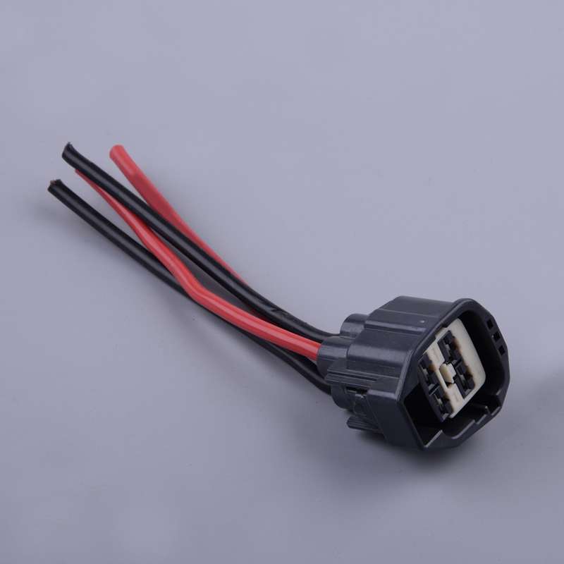 Cooling Fan Motor Connector Pigtail Wire Harness Fit for Ford Mustang 2010-2015